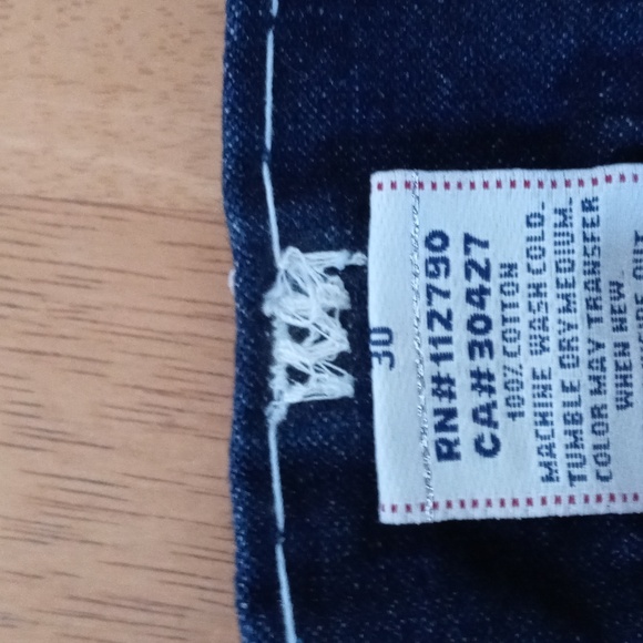 True Religion Dark Wash Size 30 Jeans - Picture 5 of 9